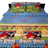 Lenjerie de pat copii Angry Birds